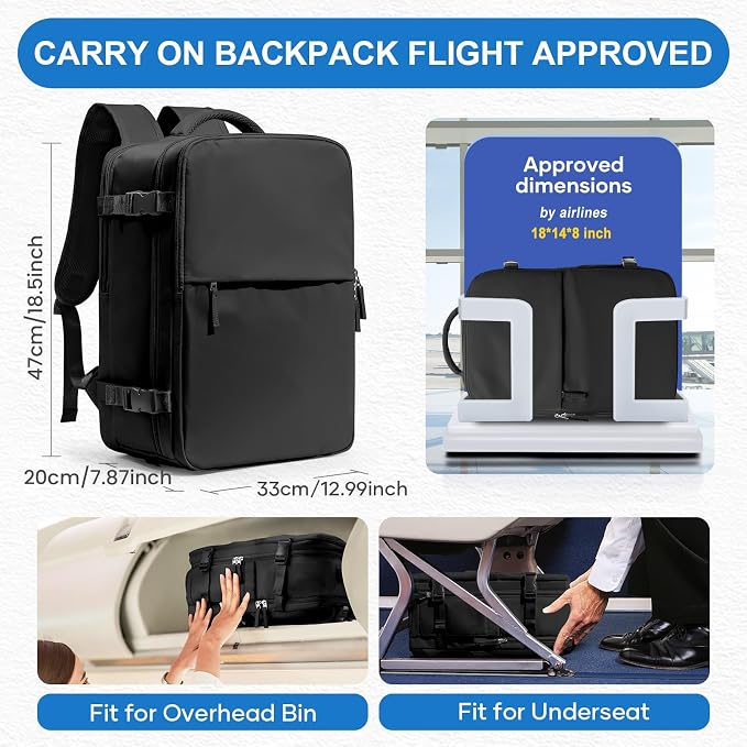 coowoz Vacuum Travel Backpack - Image 6