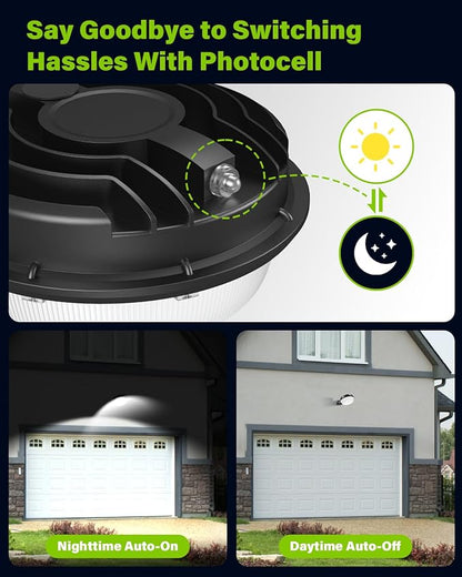 LED Barn Light 150W, Yard Area Light Dusk to Dawn Outdoor Lighting - Image 2