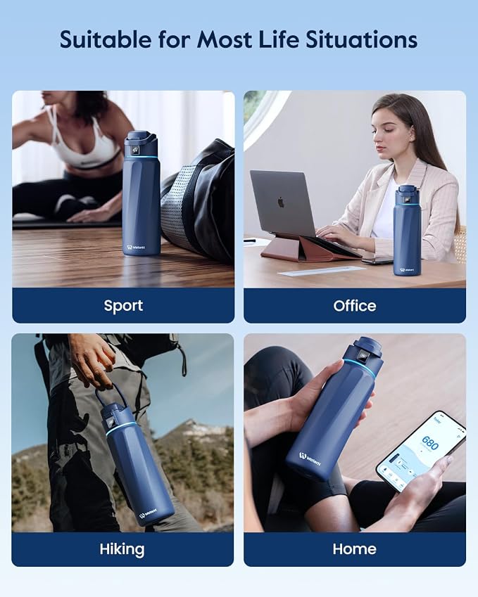 BOOST Smart Water Bottle with Reminder & Tracker, Double Wall Vacuum Insulated - Image 8
