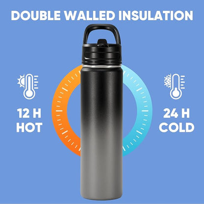 Fijinhom 24oz Insulated Stainless Steel Water Bottle - Image 5