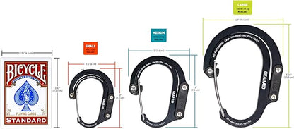 GEAR AID HEROCLIP 360° Swivel Carabiner Gear Clip and Hook - Image 3