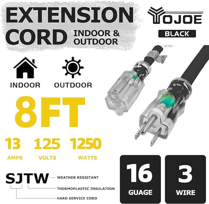 YOJOE Indoor Outdoor Extension Cord - Image 2