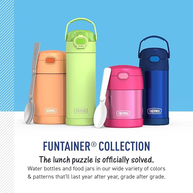 THERMOS FUNTAINER 16 Ounce Stainless Steel Vacuum Insulated Bottle - Image 6