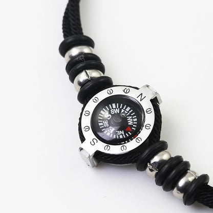 Innocence Adjustable Paracord Wrist Compass Bracelet - Image 3