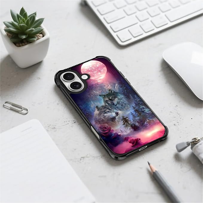 for iPhone 17 Case, for MagSafe Graphic Design for Girl Boy Soft Silicone Hard - Image 3