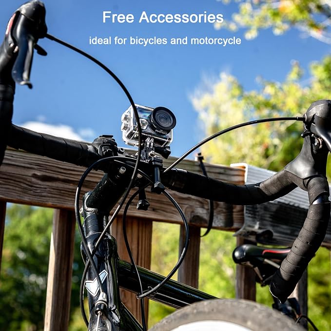 AKASO Brave 4 Action Camera 4K 30fps Ultra HD WiFi Sport Cameras - Image 7