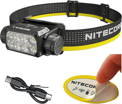 Nitecore HC75 UHE 3000 Lumen USB-C Rechargeable Zoomable Work Headlamp by NITECORE