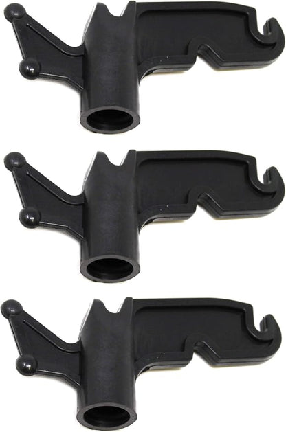 JSP Manufacturing Multi-Purpose Plastic Utility Hook Screw On Pole Attachment by JSP+Manufacturing