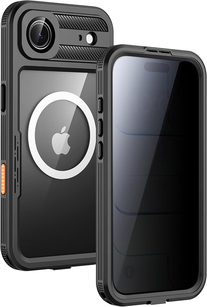 Lanhiem Magnetic for iPhone 17 Air Case, Built-in Privacy Screen Protector by LanhiemHome