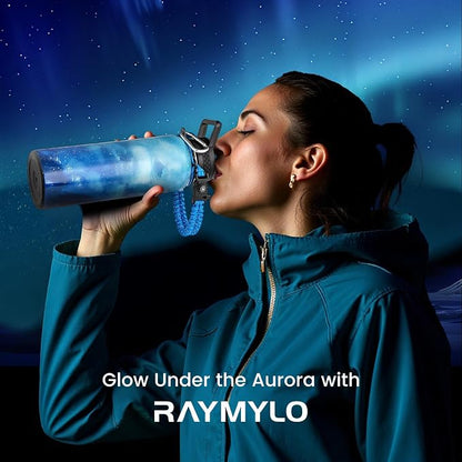 RAYMYLO Insulated Water Bottle 40 oz, Triple Wall Vacuum Stainless Steel - Image 2