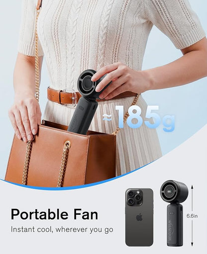 WHATOOK Portable Personal Handheld Fan: High Speed Cooling Fan, 12 Hours - Image 5