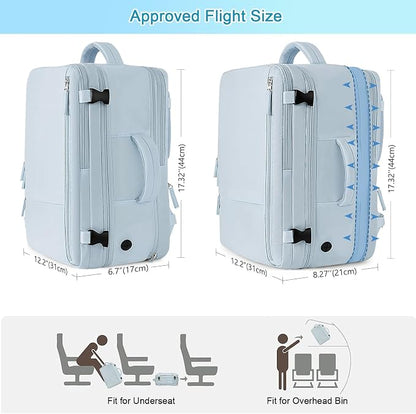 Sinaliy Large Expandable Travel Backpack - Image 5