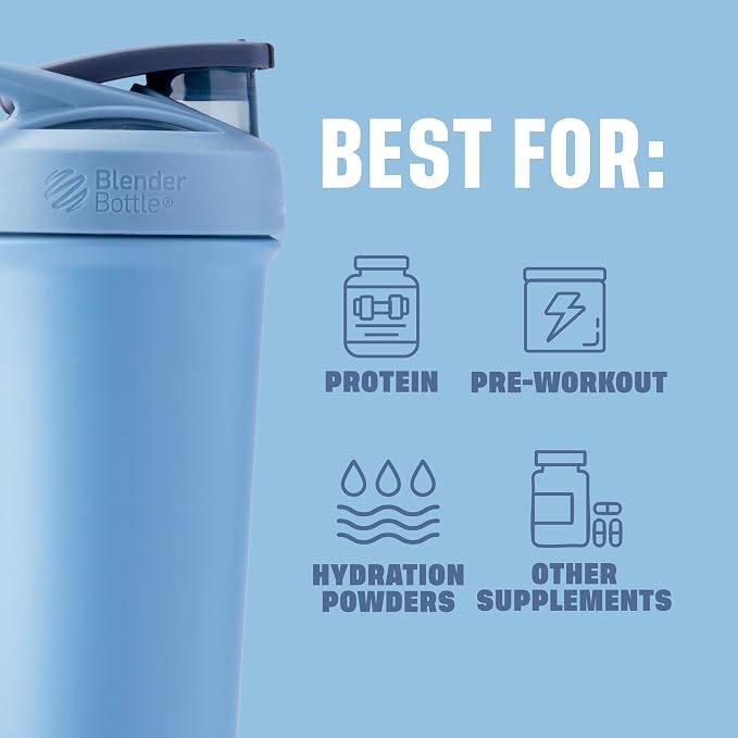 BlenderBottle Sport Sleek Insulated Stainless Steel Shaker Bottle - Image 4