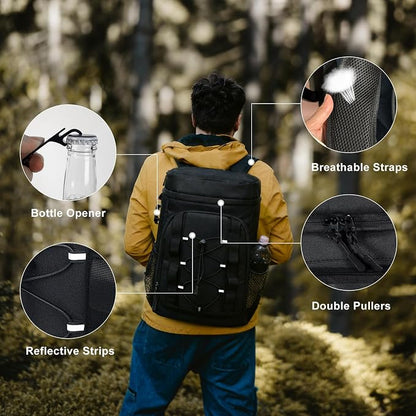 33 Cans Insulated Backpack Cooler - Image 6