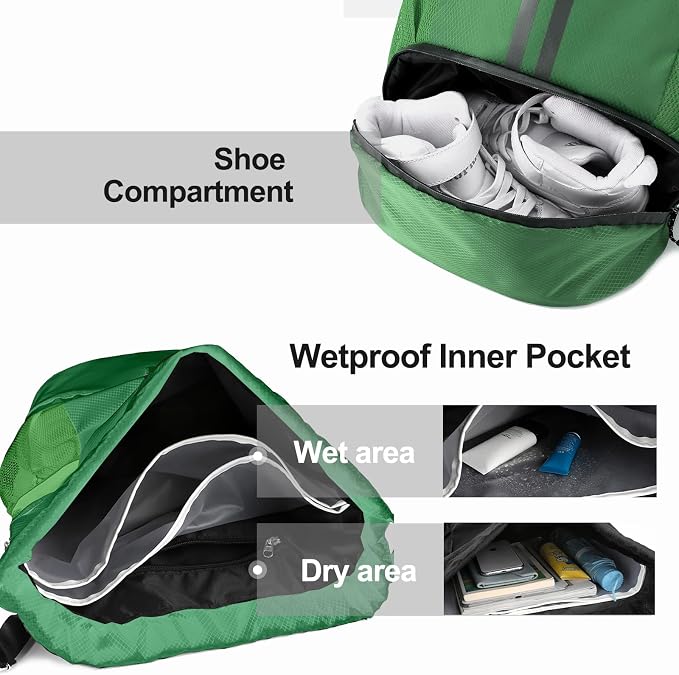 Hoedia Sports Drawstring Backpack - Image 2