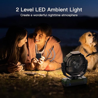 FRIZCOL 3-in-1 Camping Fan - Image 3