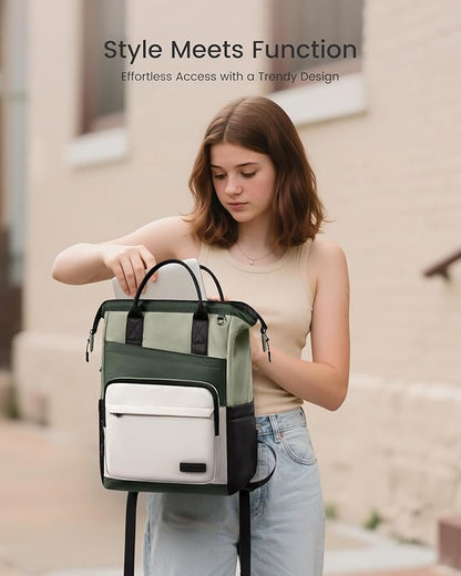 LOVEVOOK Laptop Backpack for Women, 17 Inch Travel Backpack for Work College - Image 2