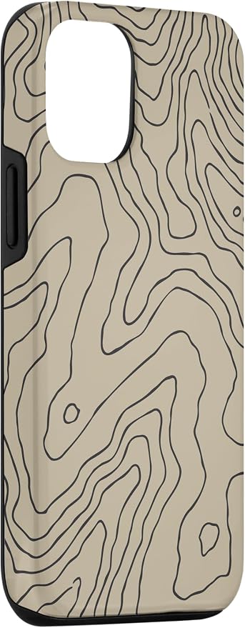 Coyote Country Guide Lines Topographical Contour Map Case - Image 3