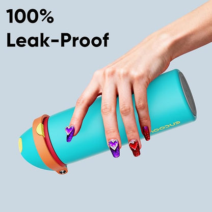 Insulated Water Bottle with Straw - Image 6