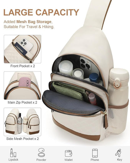 Capolo Sling Bag for Women Men Waterproof Crossbody Bags for Women Trendy - Image 4