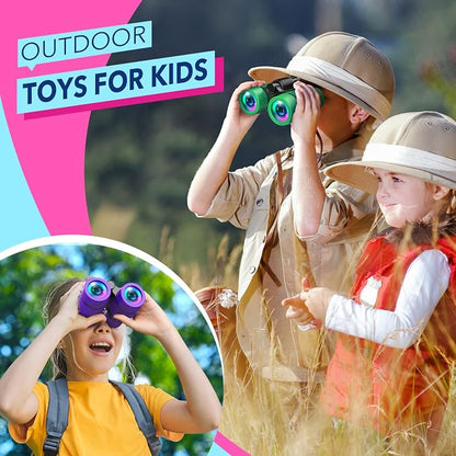 Girls Toys Age 3-7: LET'S GO! Compact Bird Watching Binoculars - Image 3