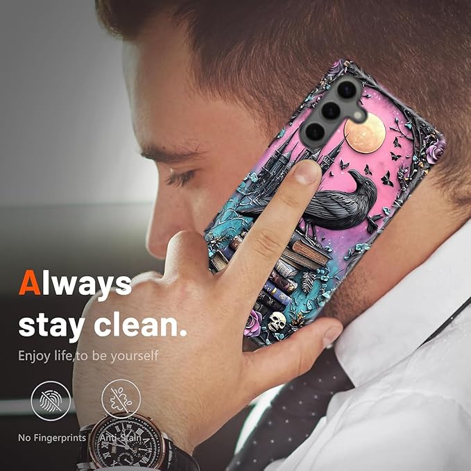 Compatible for Samsung Galaxy A37 5G Case, Dual Layer Heavy Duty 2 in 1 - Image 6
