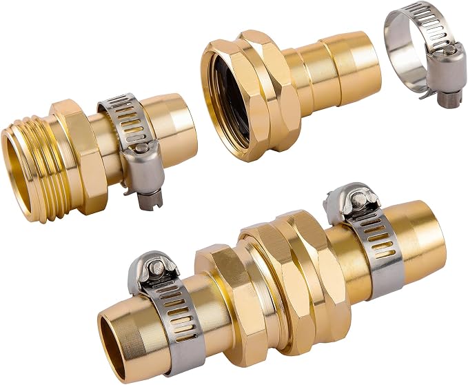 3 Set Garden Hose Repair Connector Kit - Image 5