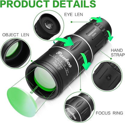 High Powered 16X52 Monocular Telescope - Image 2