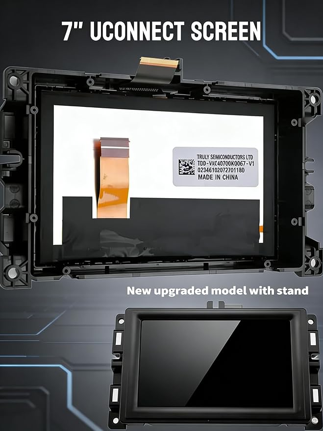 7" Uconnect Screen Replacement LCD Display - Image 4