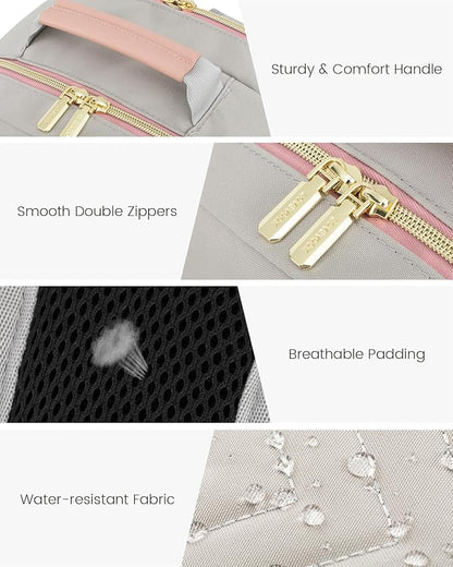 LOVEVOOK Laptop Backpack for Women, Travel Computer Work Bags - Image 9