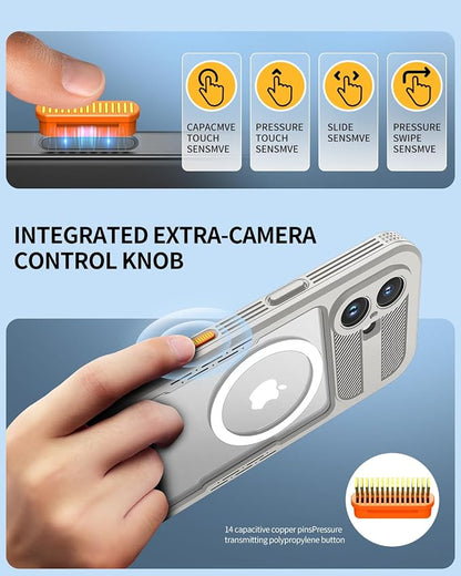 Lanhiem Magnetic for iPhone 16 Case, IP68 Waterproof Dustproof Case, Full Body - Image 8