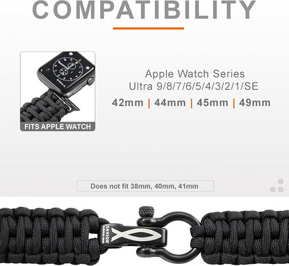 Savior Survival Gear Paracord Watch Band - Image 3