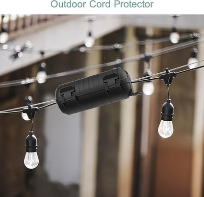 Extension Cord Cover Outdoor, 8 Pack IP54 Water-Resistant Power Cord Protector - Image 2
