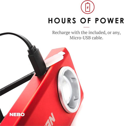 NEBO Slim Pocket Flashlight | 500 Lumens, Rechargeable Mini EDC Work Light - Image 5