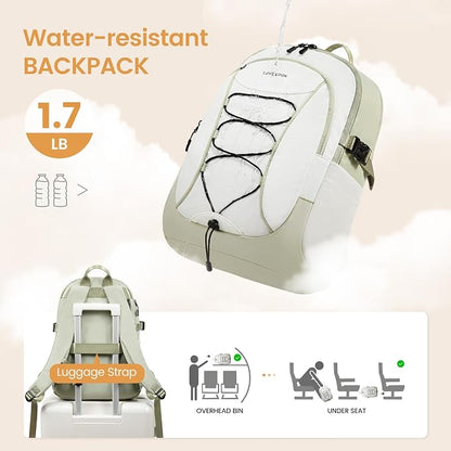 LOVEVOOK Mens Backpack with Giant Tumbler Holder Pocket, 15.6 Inch Everyday - Image 6