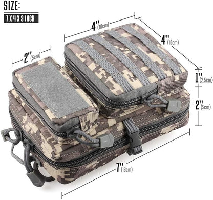 LIVANS Tactical Molle Utility Pouch, EDC Tool Pouch Tactical Phone Pouches Mini - Image 2