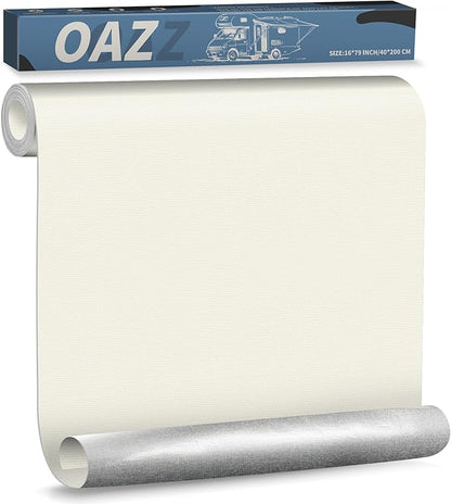 OAZ 16 x 79 inch Canvas Repair Patches Canvas Fabric Patch Self-Adhesive Fabric by OAZ