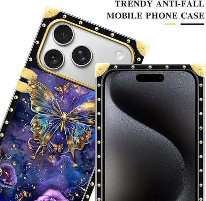 for iPhone 17 Pro Max Case Luxury Golden Decoration - Image 4