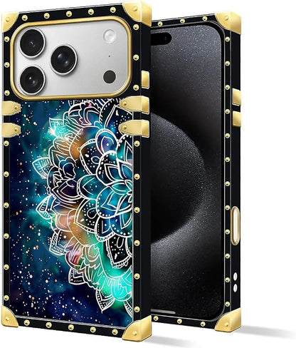 for iPhone 17 Pro Case Luxury Golden Decoration - Image 2