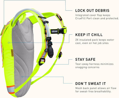 CamelBak Hi-Viz 85oz Hydration Reservoir Industrial Pack - Image 6
