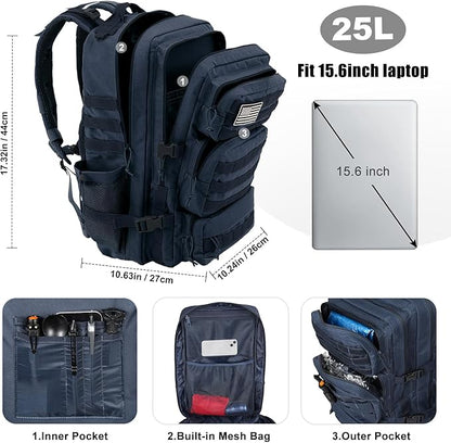 Military Tactical Backpack 25L Day Backpack - Image 3