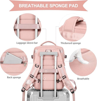 coowoz Travel Backpack For Women Men Airline Approved, Carry On Backpack - Image 6