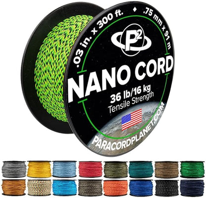 Paracord Planet Nano Cord –Lightweight Nylon Nano Paracord – Great by ParacordPlanet