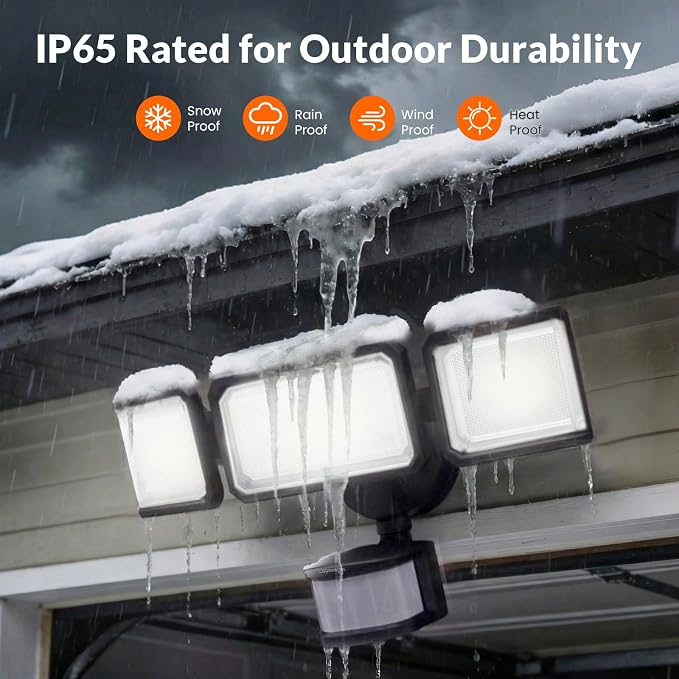 LEPOWER-TEC Zero Blind Spots Outdoor Security Light - Image 7