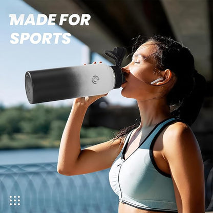 Sports Water Bottle 40oz, Insulated Water Bottle - Image 6