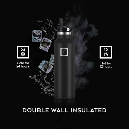 IRON °FLASK Camping & Hiking Hydration Flask - 32 oz Day & Night - Image 4