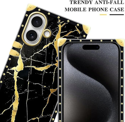 for iPhone 17 Case Luxury Golden Decoration - Image 4
