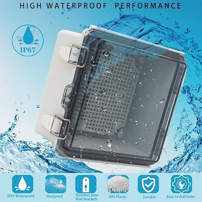 Outdoor Waterproof Electrical Box Junction Box Weatherproof IP67 ABS Plastic - Image 2
