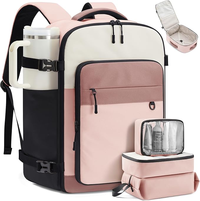LOVEVOOK Travel Backpack for Women & Men, 40L Large Airline Approved Carry on by LOVEVOOK