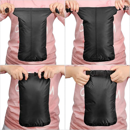 Shappy 6 Pcs Waterproof Dry Bag Set Ultralight Stuff Sack 20/15/10/8/5/3L - Image 5